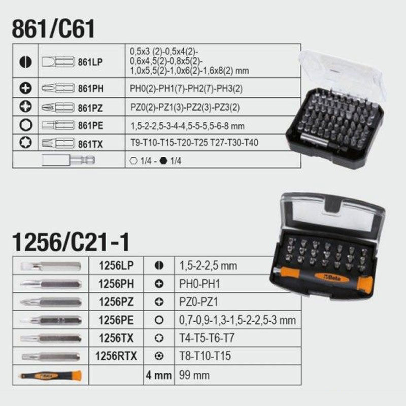 BETA 2056T/E Valise version trolley 163 outils - 020560110