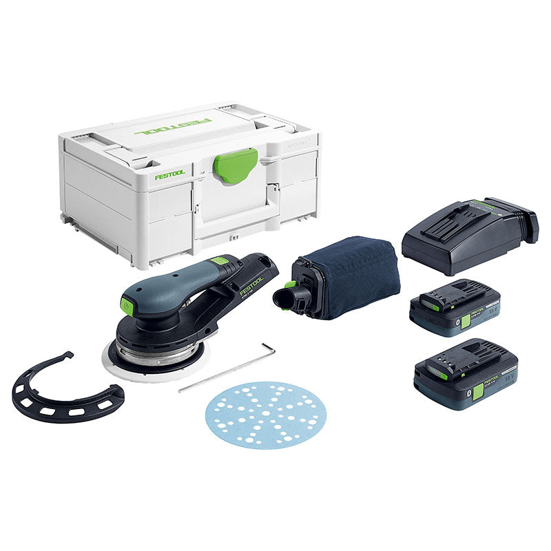 FESTOOL Ponceuse excentrique hybride ETSC 2 150 4,0 I-Plus - 577726