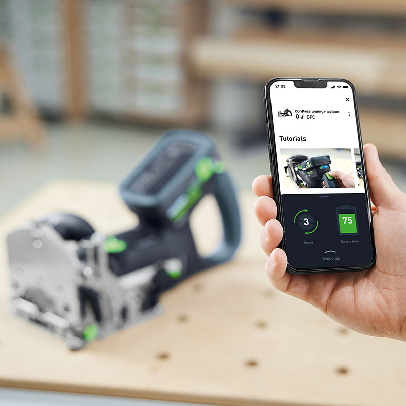 FESTOOL Fraiseuse sans fil DFC 500 E - Basic - 578120
