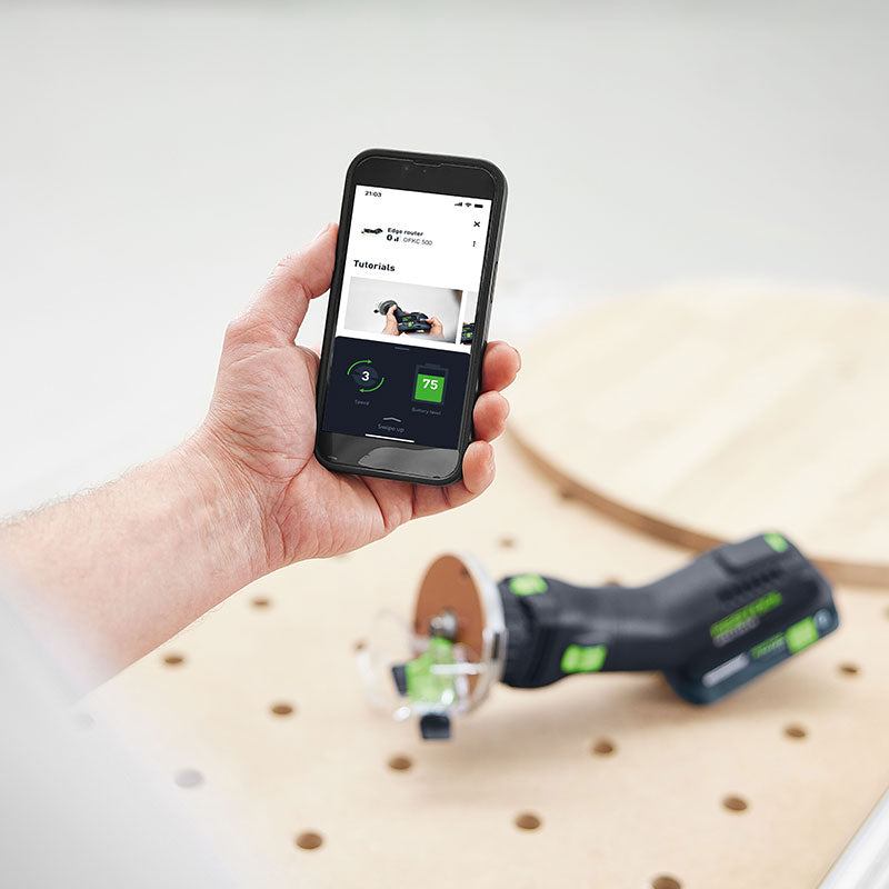 FESTOOL Affleureuse sans fil OFKC 500 R3 EB Basic - 577985