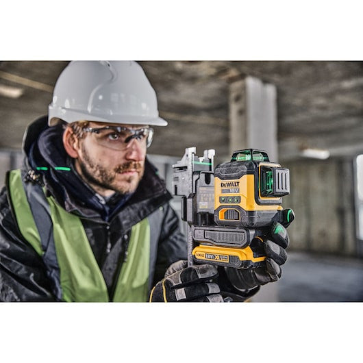 DEWALT Laser multilignes faisceaux verts 18V Solo - DCLE34031N-XJ