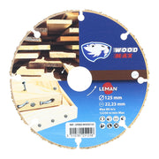 LEMAN Lame carbure multifonction Ø125 - SPEEDWOOD