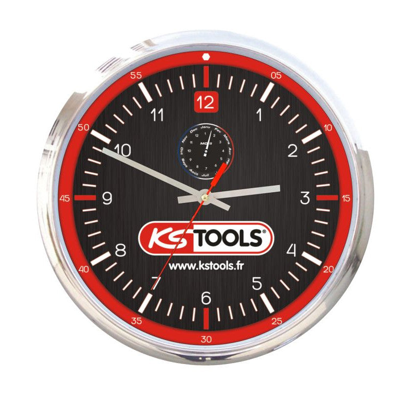 KS TOOLS Horloge murale 30 cm - 10022