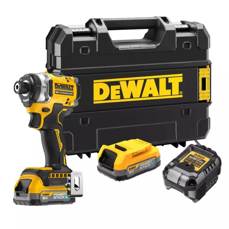 DEWALT Visseuse à chocs Premium 18V 1.7Ah - Powerstack - DCF860E2T-QW