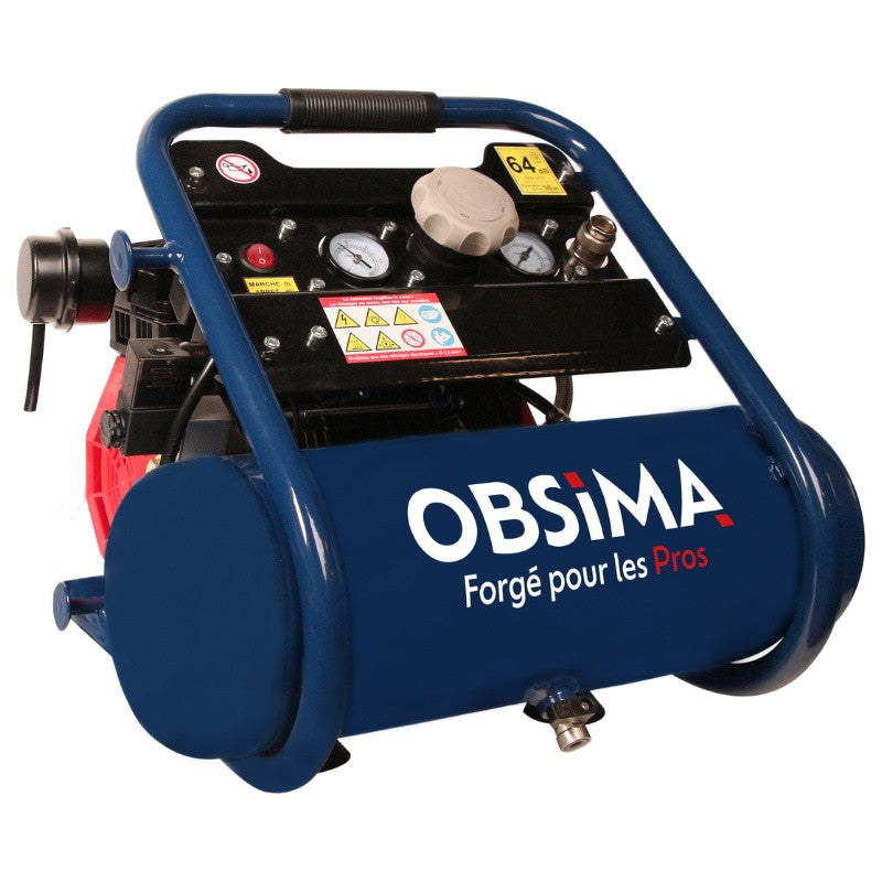 OBSIMA Compresseur d'air sans huile SEMI-SILENT OB SIL 10/6 SH - 313581