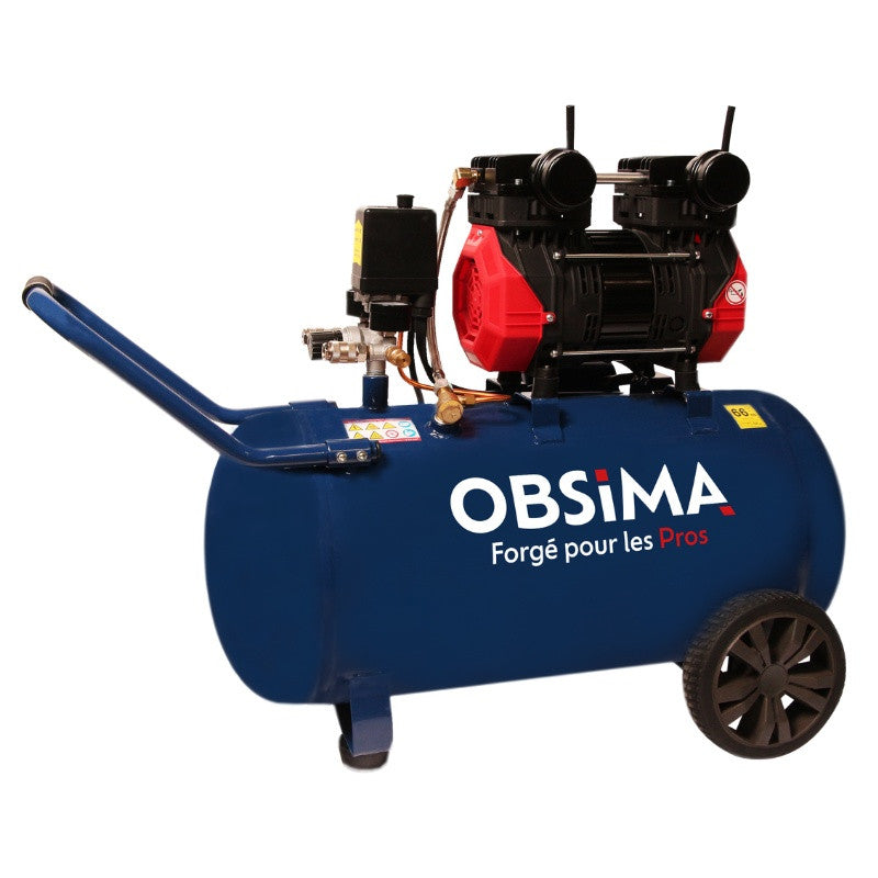 OBSIMA Compresseur sans huile semi-silencieux OB SIL 13/50 SH - 313584