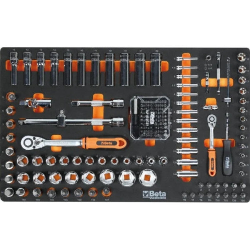 BETA RSC24/7-V 4M Servante d'atelier + 267 OUTILS - 024004822