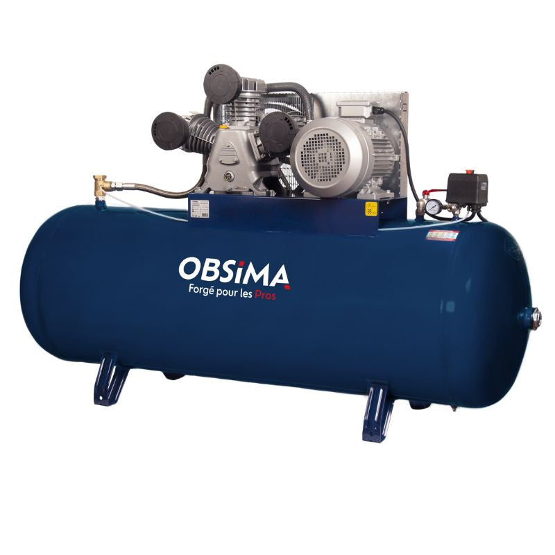 OBSIMA Compresseur triphasé fixe à courroie 500 L OB 55/500 - 313591