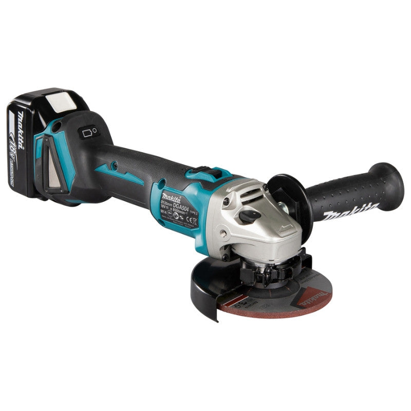 MAKITA Meuleuse d'angle 18V LXT Ø125 mm en MAKPAC - DGA504RMJ