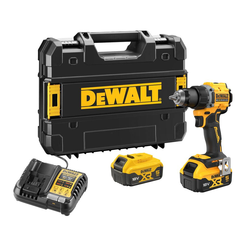 DEWALT Perceuse visseuse 18V 5Ah 74 N/m - DCD794P2T-QW