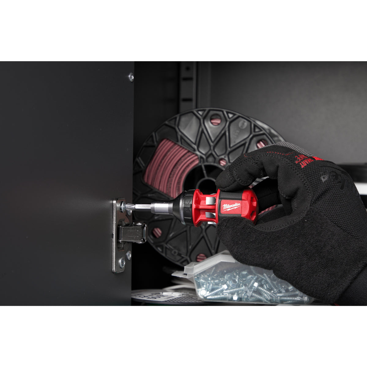 MILWAUKEE Tournevis compact à cliquet 8 en 1 - 4932471868