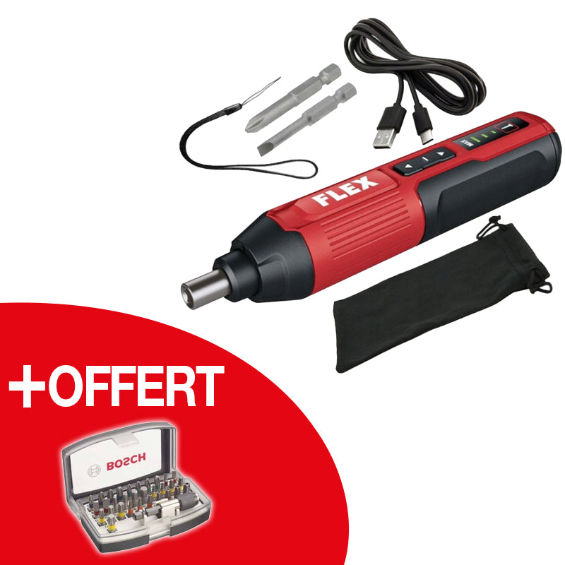 FLEX Tournevis 4V SD 5-300 4.0 C - 530728
