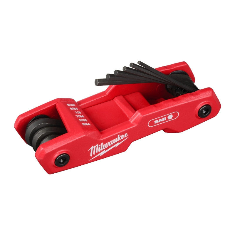 MILWAUKEE Set 9 clés HEX compact impériale - 4932493614