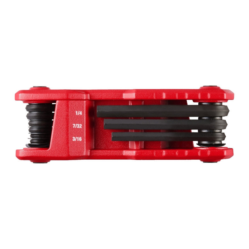 MILWAUKEE Set 9 clés HEX compact impériale - 4932493614