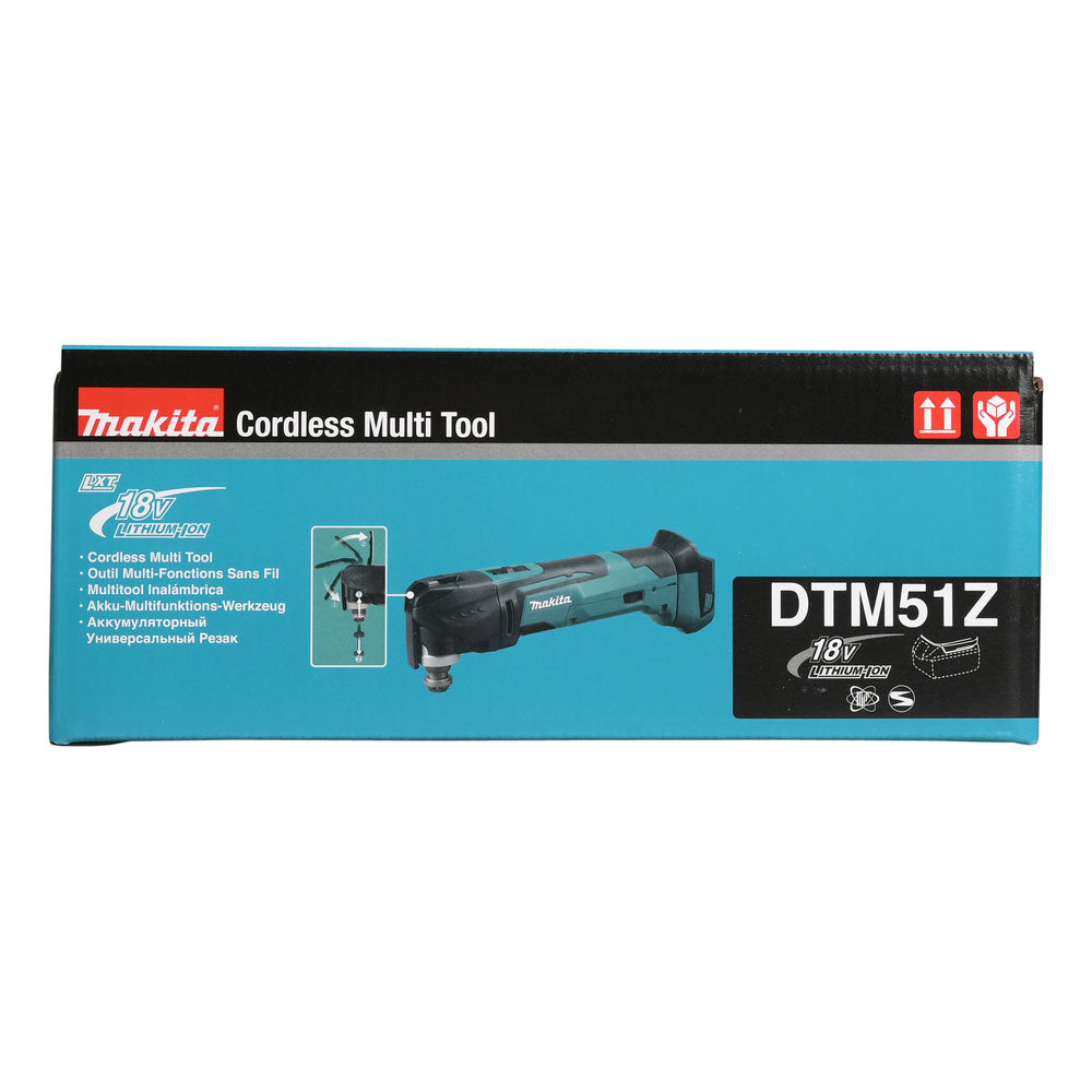 MAKITA Ponceur multifonctions 18V LXT Solo boîte carton - DTM51Z