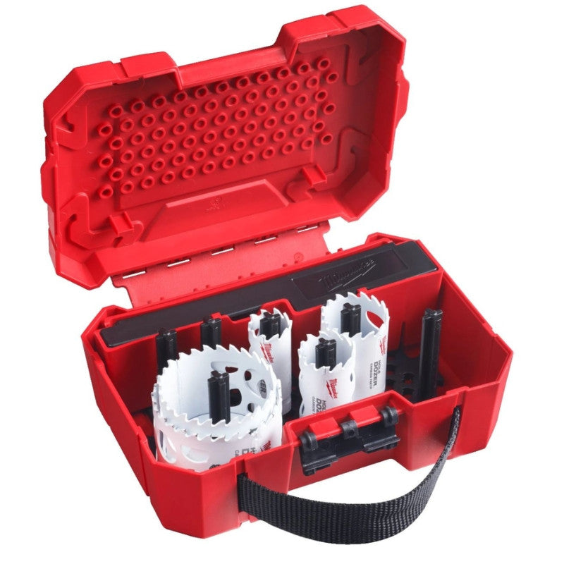 MILWAUKEE Coffret 10 scies cloches Hole Dozer élec - 4932498260
