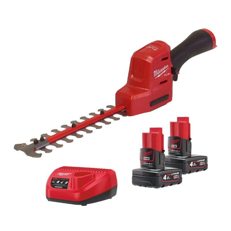 MILWAUKEE Taille-haies FUEL 12V 4Ah lamier 20cm - 4933479676