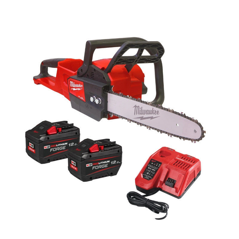 MILWAUKEE Tronçonneuse 18V FUEL 12Ah FORGE 35cm M18 FCHS35-122 - 4933499223