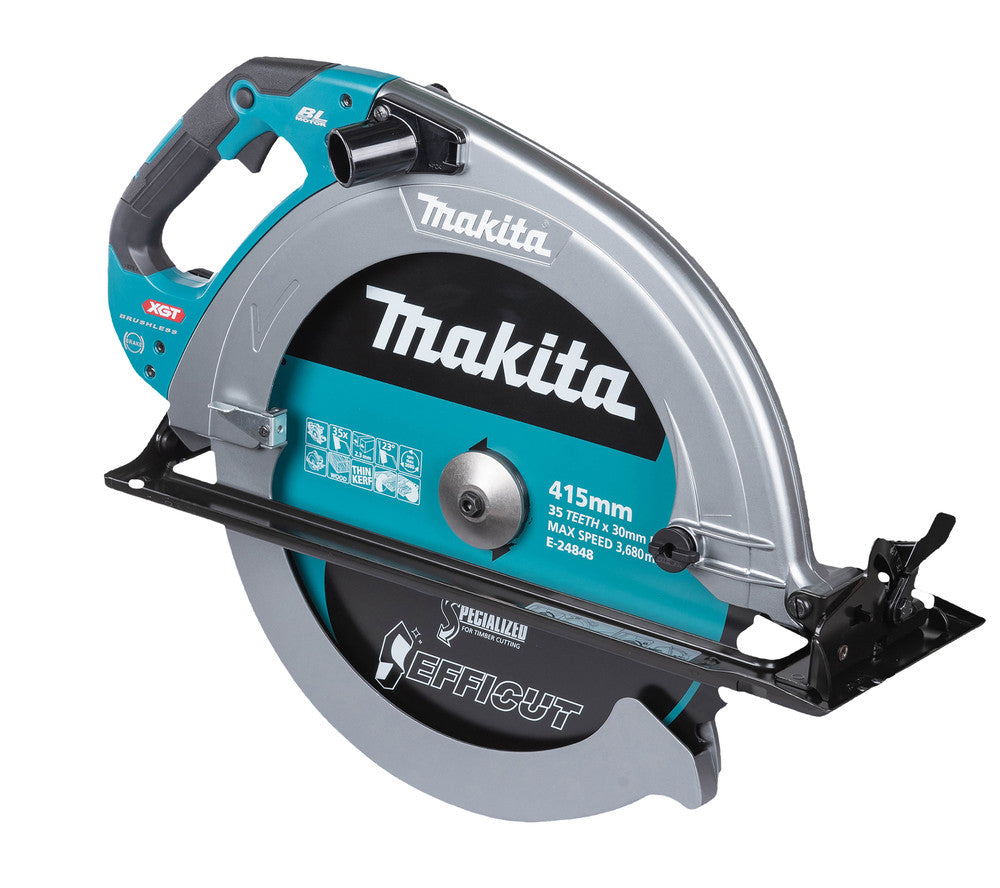 MAKITA Scie circulaire XGT Ø 415 mm coupe 158mm 40 V Solo - HS013GZ