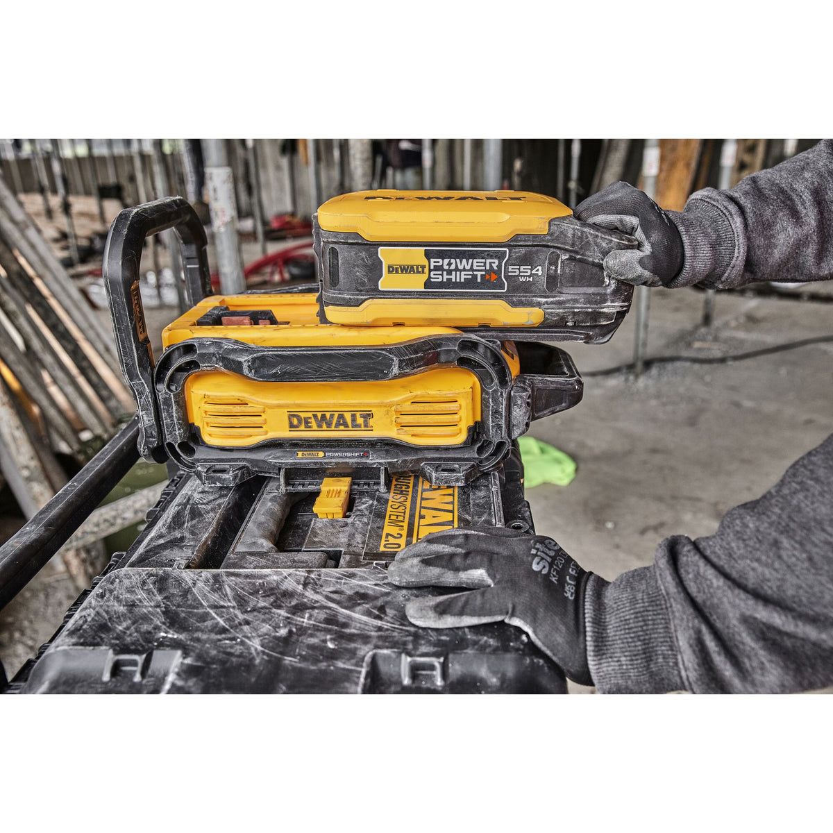 DEWALT Chargeur de 550W POWERSHIFT - DCBPSC0550-QW
