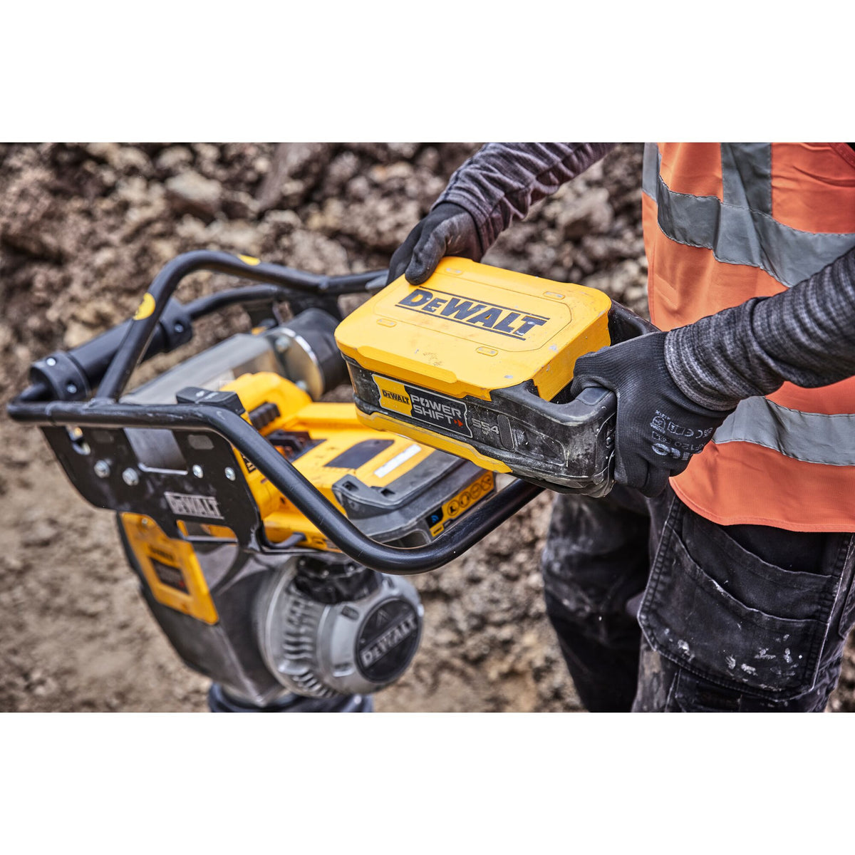 DEWALT Pillonneuse 60Kg POWERSHIFT - DCPS660N-XJ