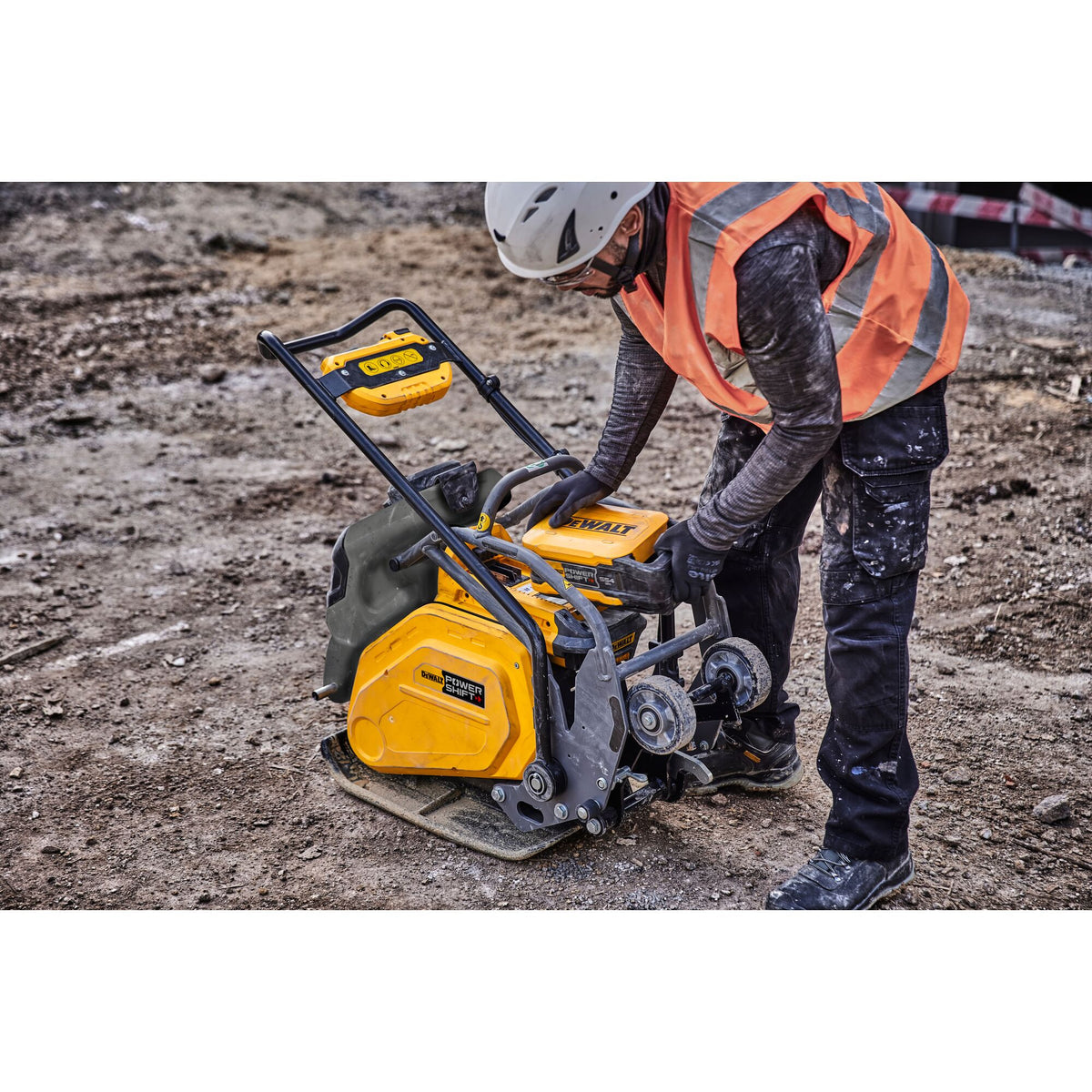 DEWALT Plaque vibrante 15 kN POWERSHIFT - DCPS7154N-XJ