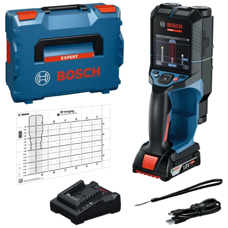 BOSCH EXPERT Détecteur D-Tect 18V-200-17 C - 0601081605
