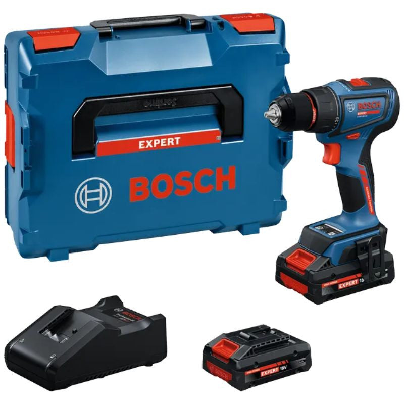 BOSCH EXPERT Perceuse-visseuse 18V 2x4Ah L EXSR-90 - 06019R2101