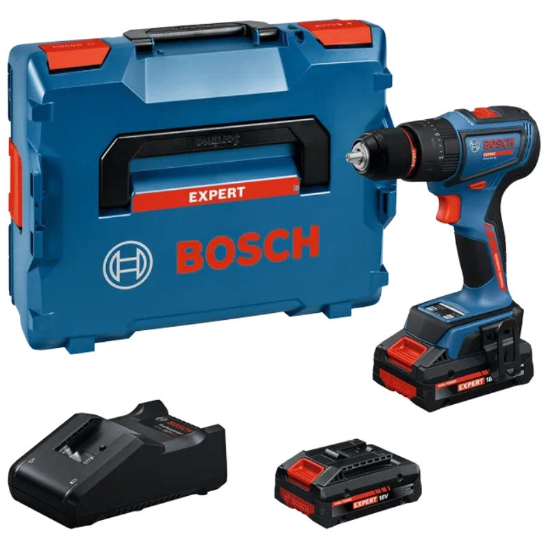 BOSCH EXPERT Perceuse percu 18V 2x4Ah L EXSB-90 - 06019R3101