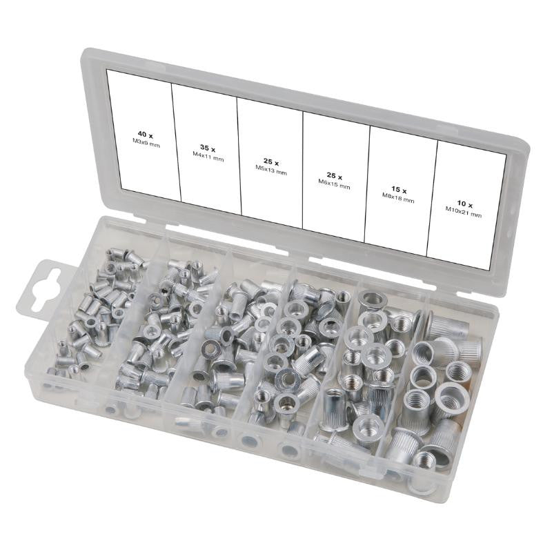 KS TOOLS Assort 150 inserts taraudés aluminium - 970.0620