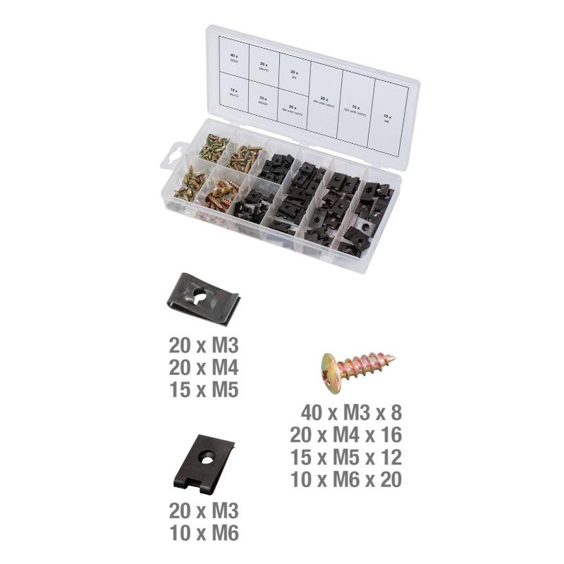 KS TOOLS Assort 170 vis et d'écrous cage - 970.0530