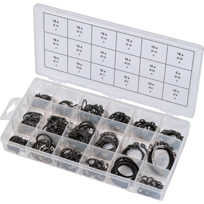 KS TOOLS Assort 225 circlips internes et externes - 970.0310