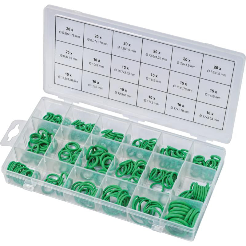 KS TOOLS Assort 270 joints toriques pour clim HNBR - 970.0340