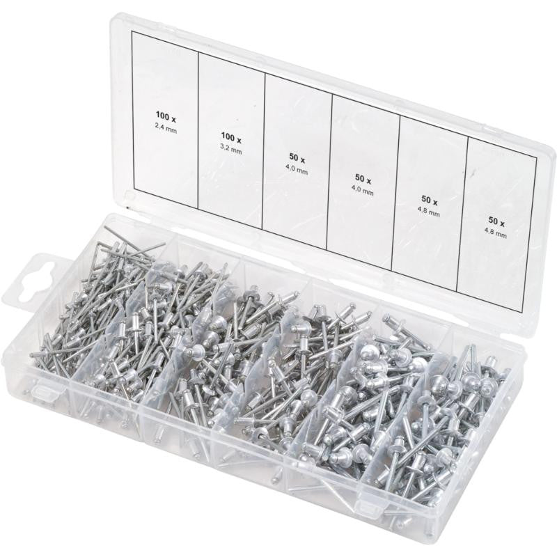 KS TOOLS Assort 400 rivets - 970.0150