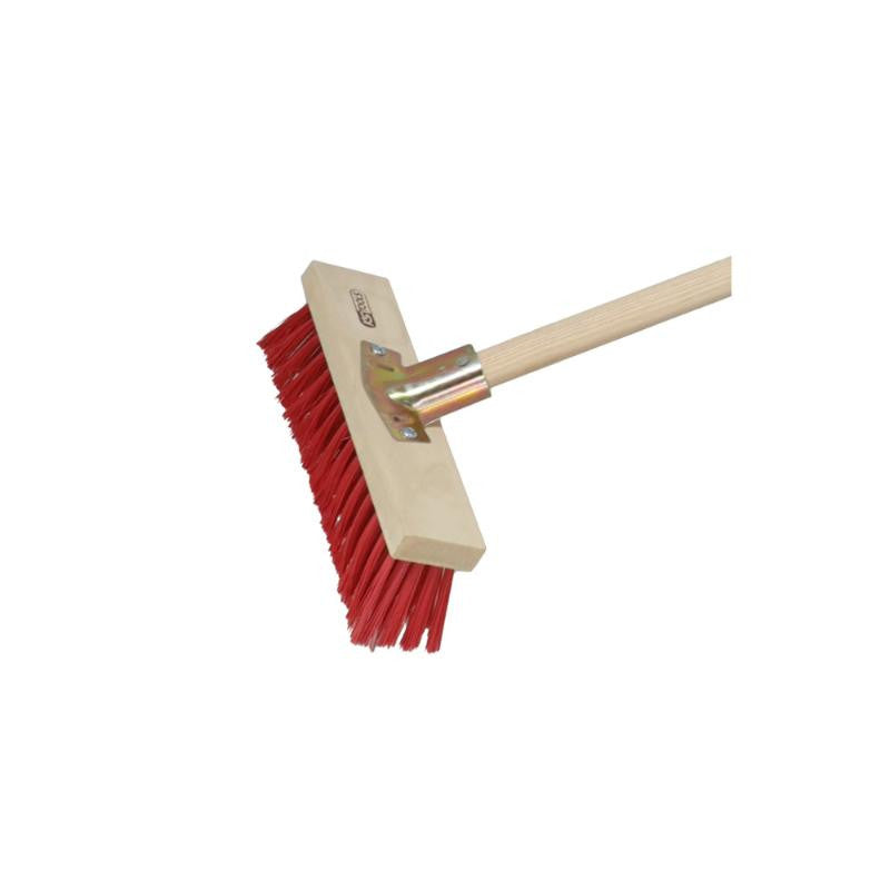 KS TOOLS Balais de cantonnier synthé emmanché bois 300mm - 146.1031