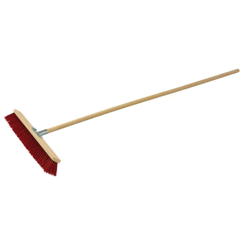 KS TOOLS Balais de piste synthé emmanché bois 600mm - 146.1061
