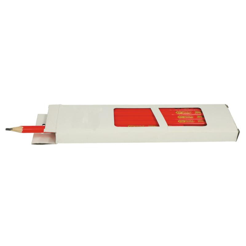 KS TOOLS Boite 12 crayons de charpentier 250mm - 300.0070