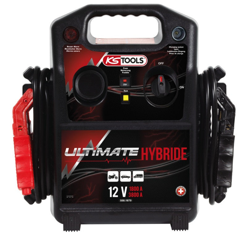 KS TOOLS Booster hybride 1800 A au démarrage - 550.1870