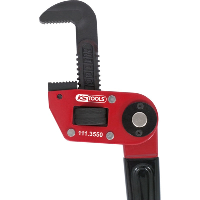 KS TOOLS Clé à tube 1,1/2'' à tête pivotante - 111.3550