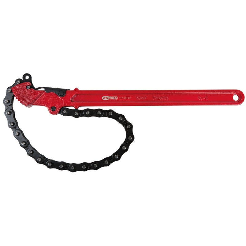 KS TOOLS Clé serre-tubes à chaîne Ø 160mm 390mm - 114.0040