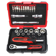 KS TOOLS Coffret 27 douilles et access ULTIMATE 1/4'' - 922.0626