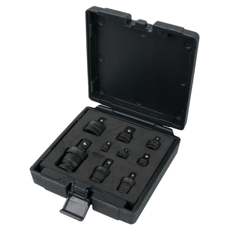 KS TOOLS Coffret d'adaptateurs et cardans à chocs 9 pcs - 515.0100