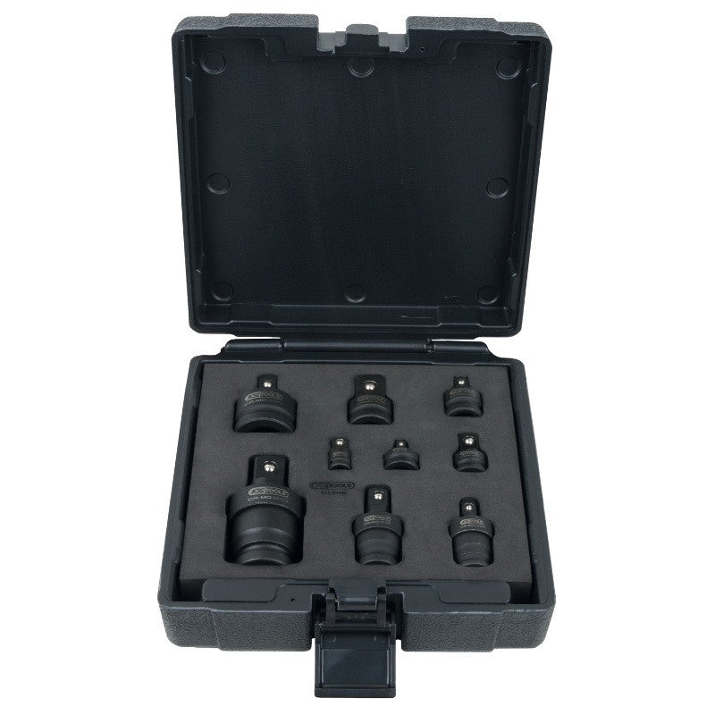 KS TOOLS Coffret d'adaptateurs et cardans à chocs 9 pcs - 515.0100