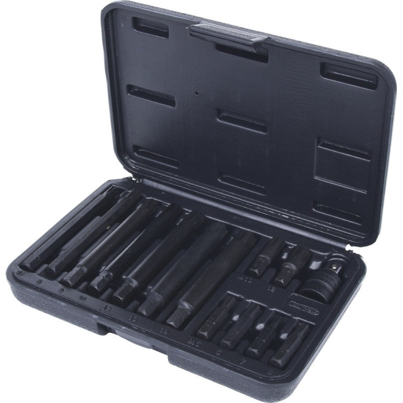 KS TOOLS Coffret de 14 embouts à chocs RIBE 5/16'' - 911.4306