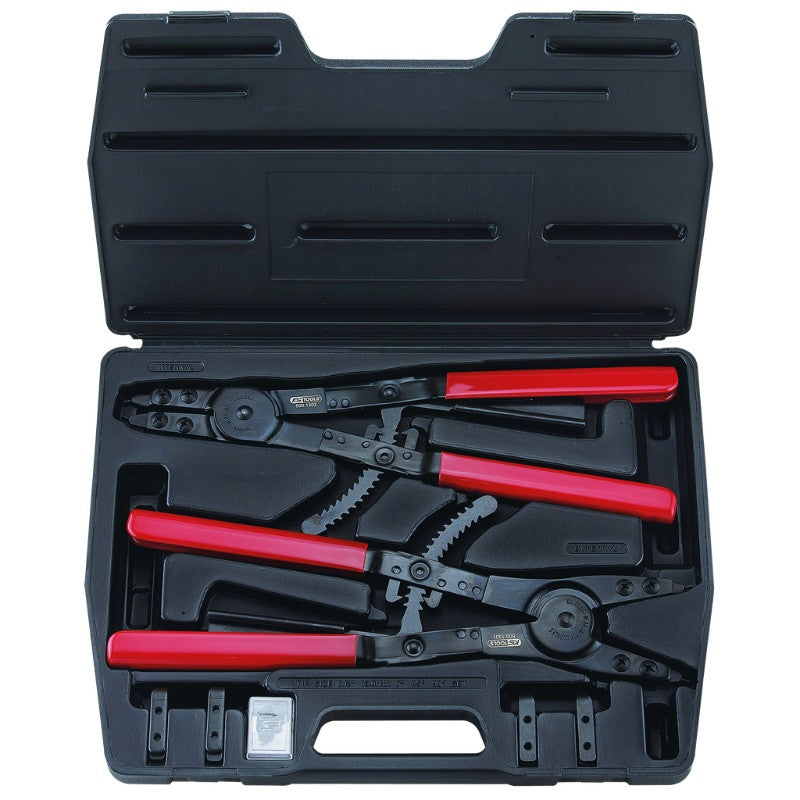 KS TOOLS Coffret de 14 pinces à circlips inté et exté - 500.1300