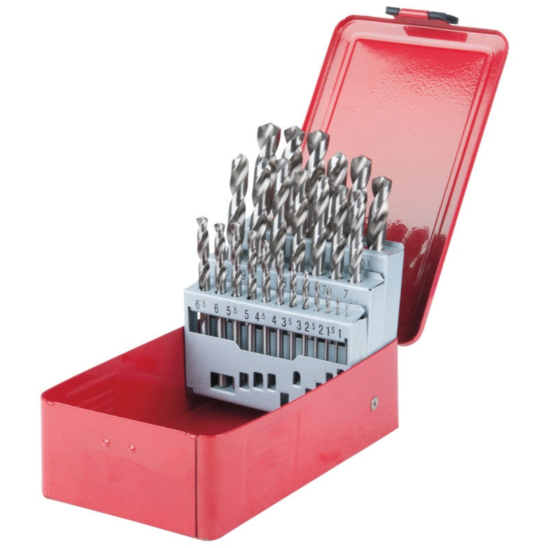 KS TOOLS Coffret de 25 forets HSS-G meulés Ø1-13mm - 330.2613