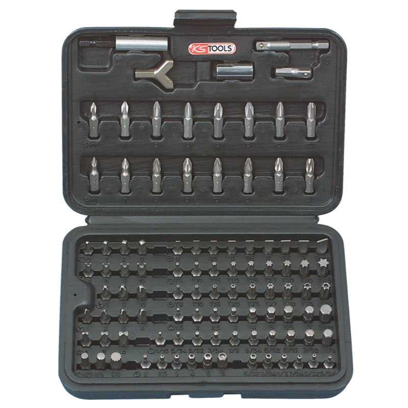 KS TOOLS Coffret de 95 embouts 1/4'' 6,35mm - 911.2026