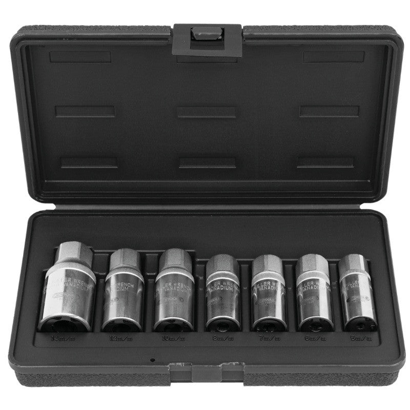 KS TOOLS Coffret de dégoujonneuse à rouleaux 7 pcs - 152.1101