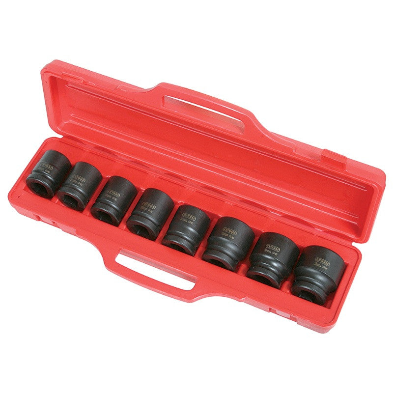 KS TOOLS Coffret de douilles à chocs 3/4'' 8 pcs - 515.0208