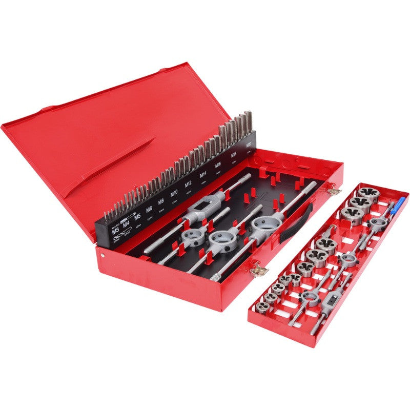 KS TOOLS Coffret de jeux de tarauds et filières 54 pcs - 331.0654